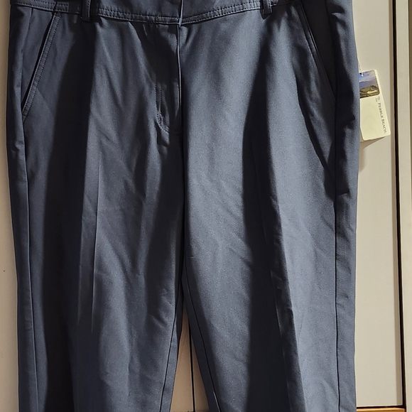 NWT- Pebble Beach Golf Capri Performance Pants Size 12. 👖 Blue - Picture 3 of 13